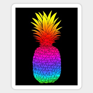 Pineapple fruit pineapple lover Magnet